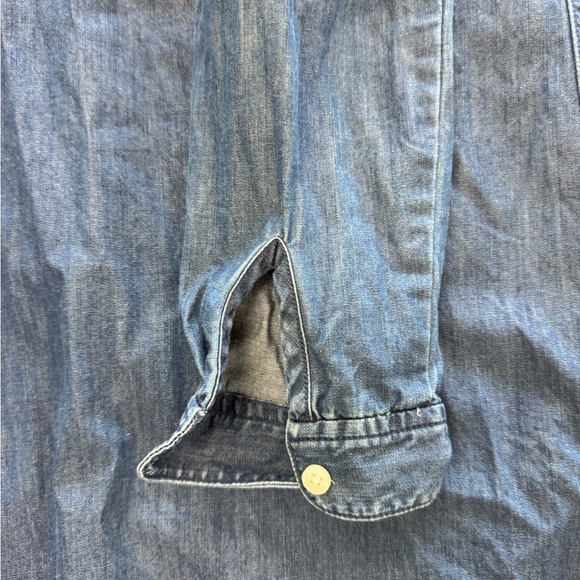 J.Crew Denim knee-length dress/tunic XS - Picture 6 of 10